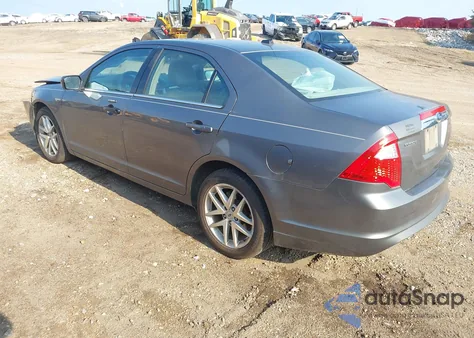 2012 Ford Fusion Sel из США, поврежденный, VIN 3FAHP0JA5CR126113